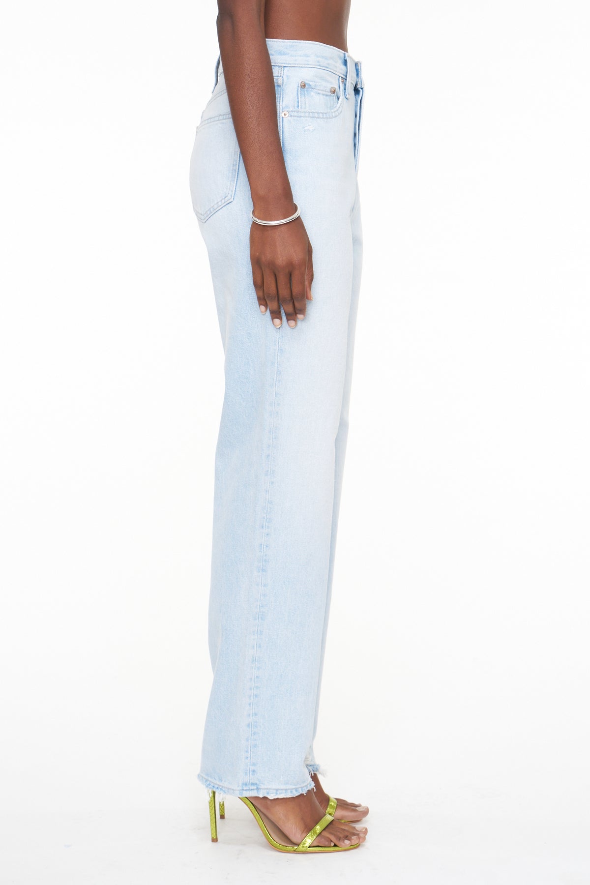 Cassie Super High Rise Straight - Malibu Vintage