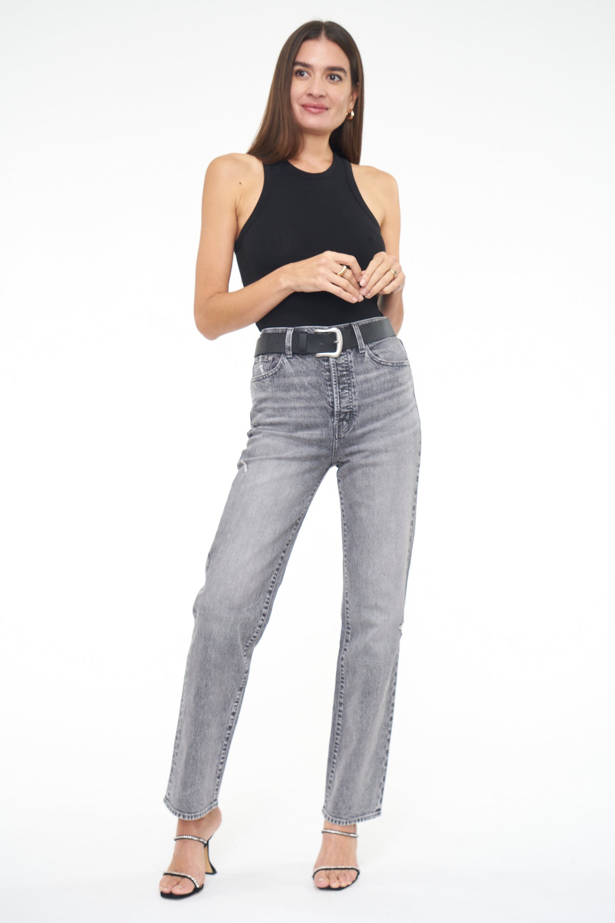 Cassie Super High Rise Straight - Whittier