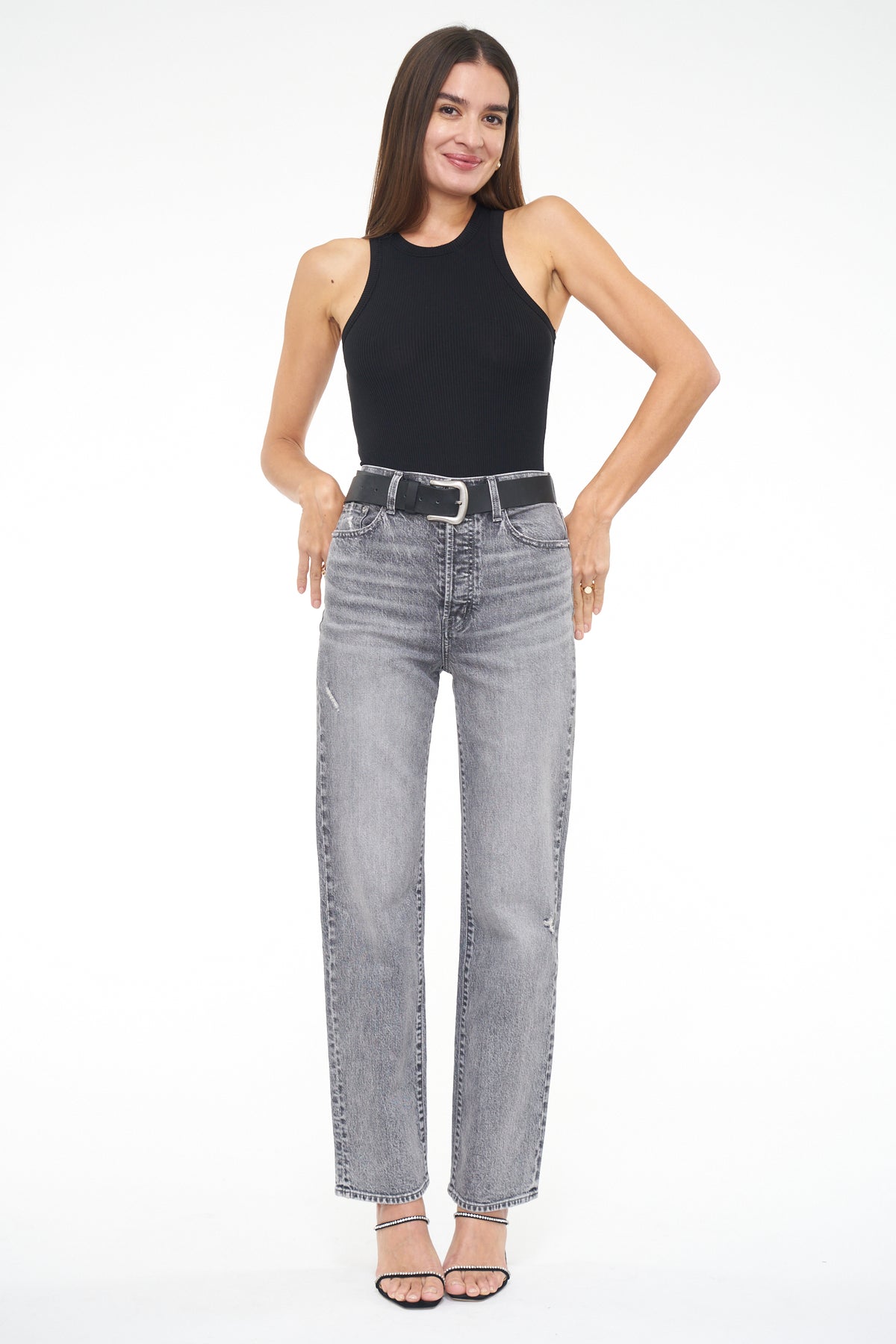 Cassie Super High Rise Straight - Whittier