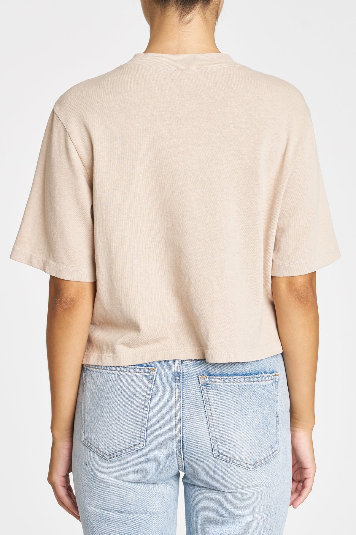Cody Boxy Tee - Sesame