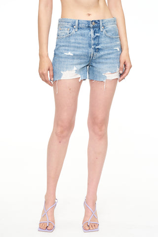 Connor Relaxed High Rise Vintage Short - Current Distressed