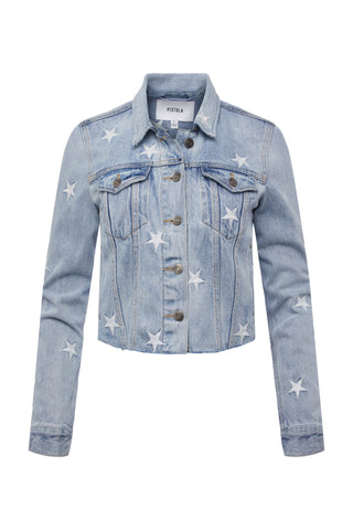 Brando Star Embroidery Denim Jacket - Zodiac – Pistola Denim