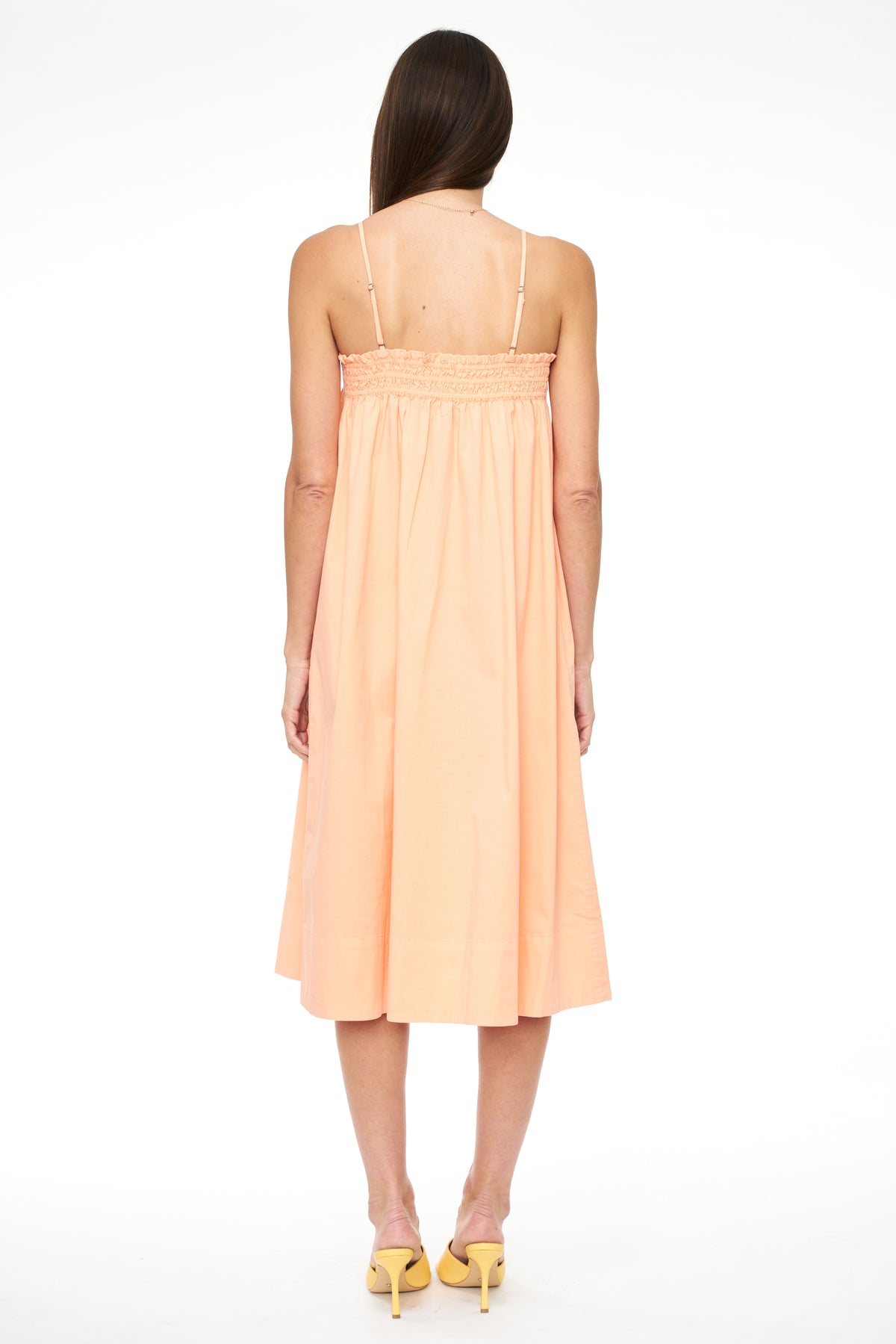 Farrah Ruffle Top Dress - Sherbet