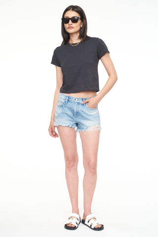 Gigi Low Rise Cut Off - Ohana Distressed
