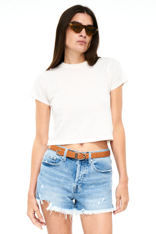 Jules Baby Tee - Moonstone