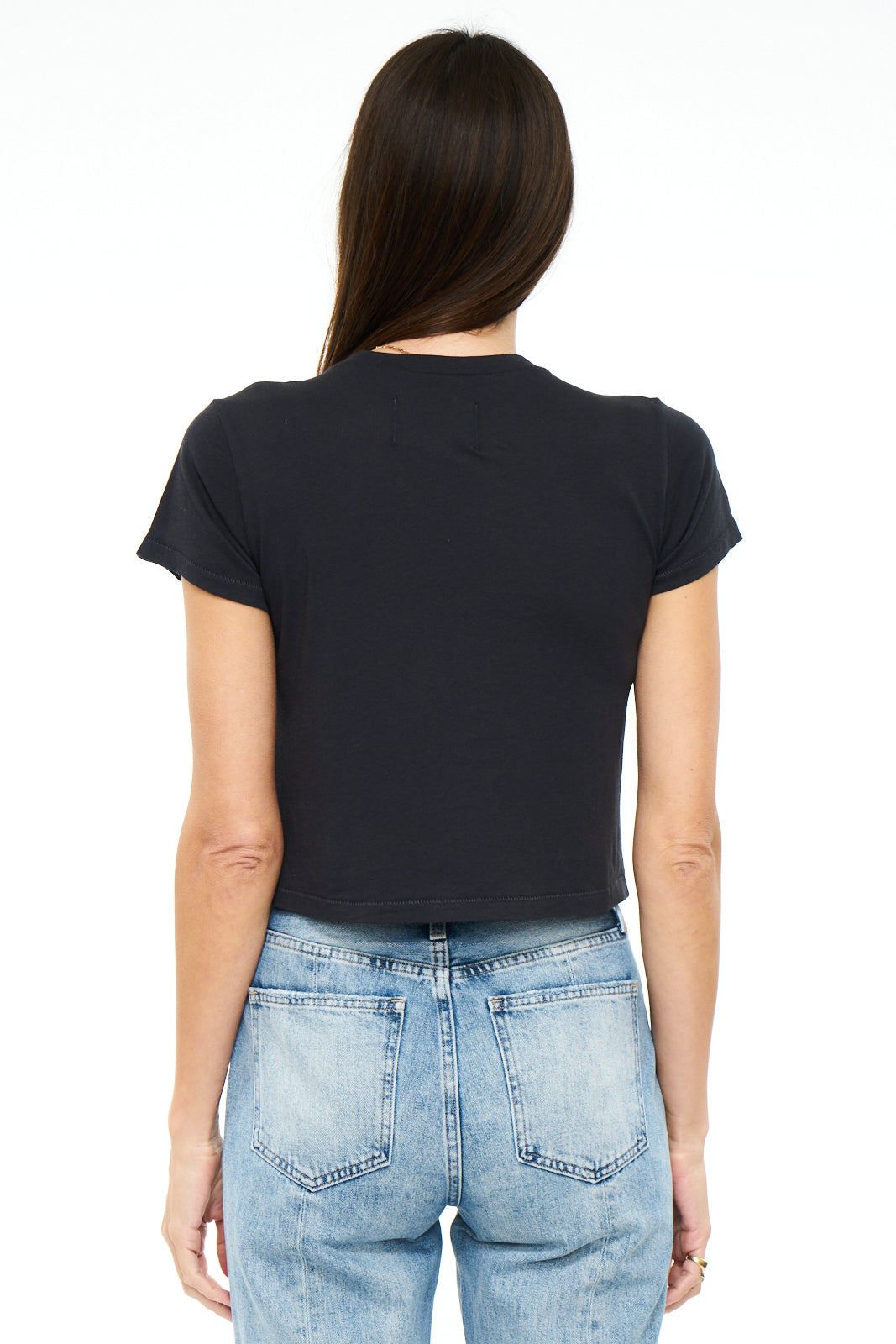 Jules Baby Tee - Washed Black