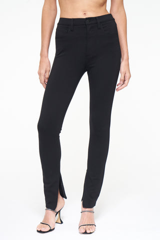 Kendall High Rise Skinny Scuba w/ Zippers - Night Out