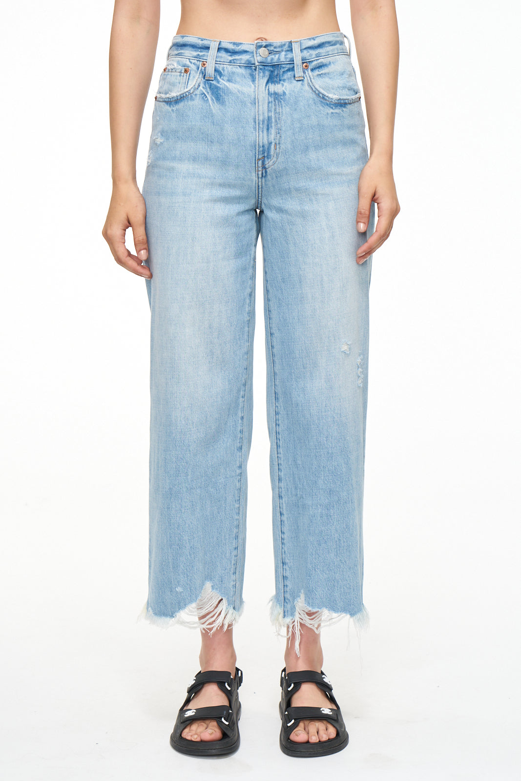 Loretta High Rise Wide Leg - Oahu Vintage