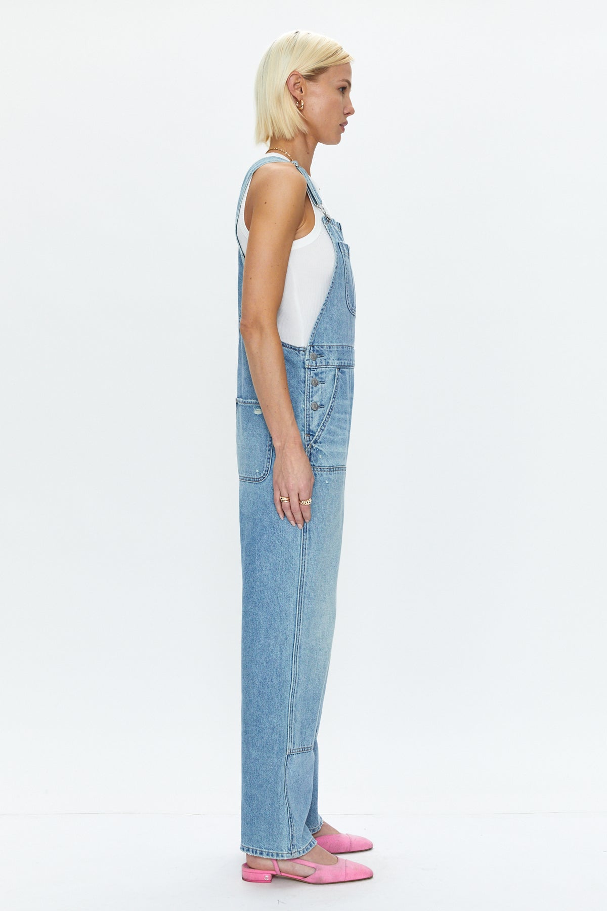 Arden Relaxed Overalls - Aloha