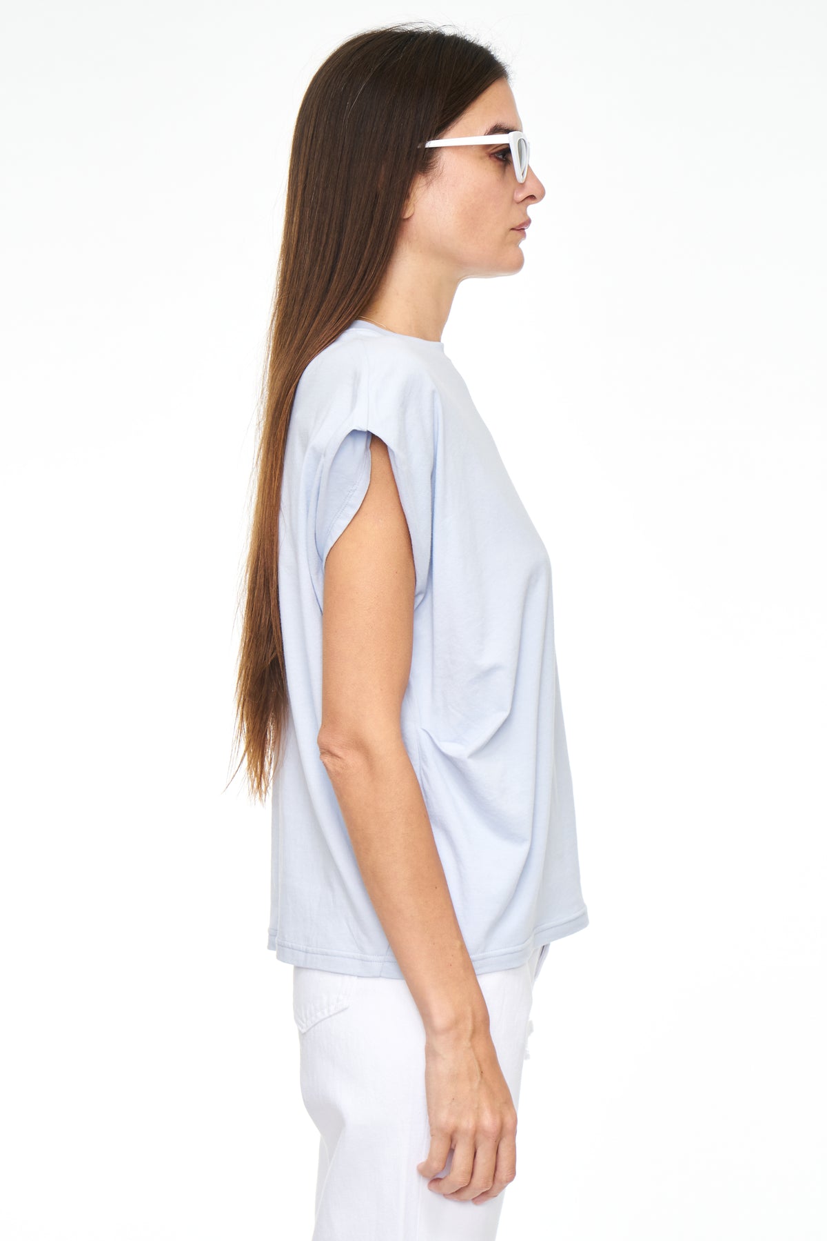 Trina Muscle Tee - Mist