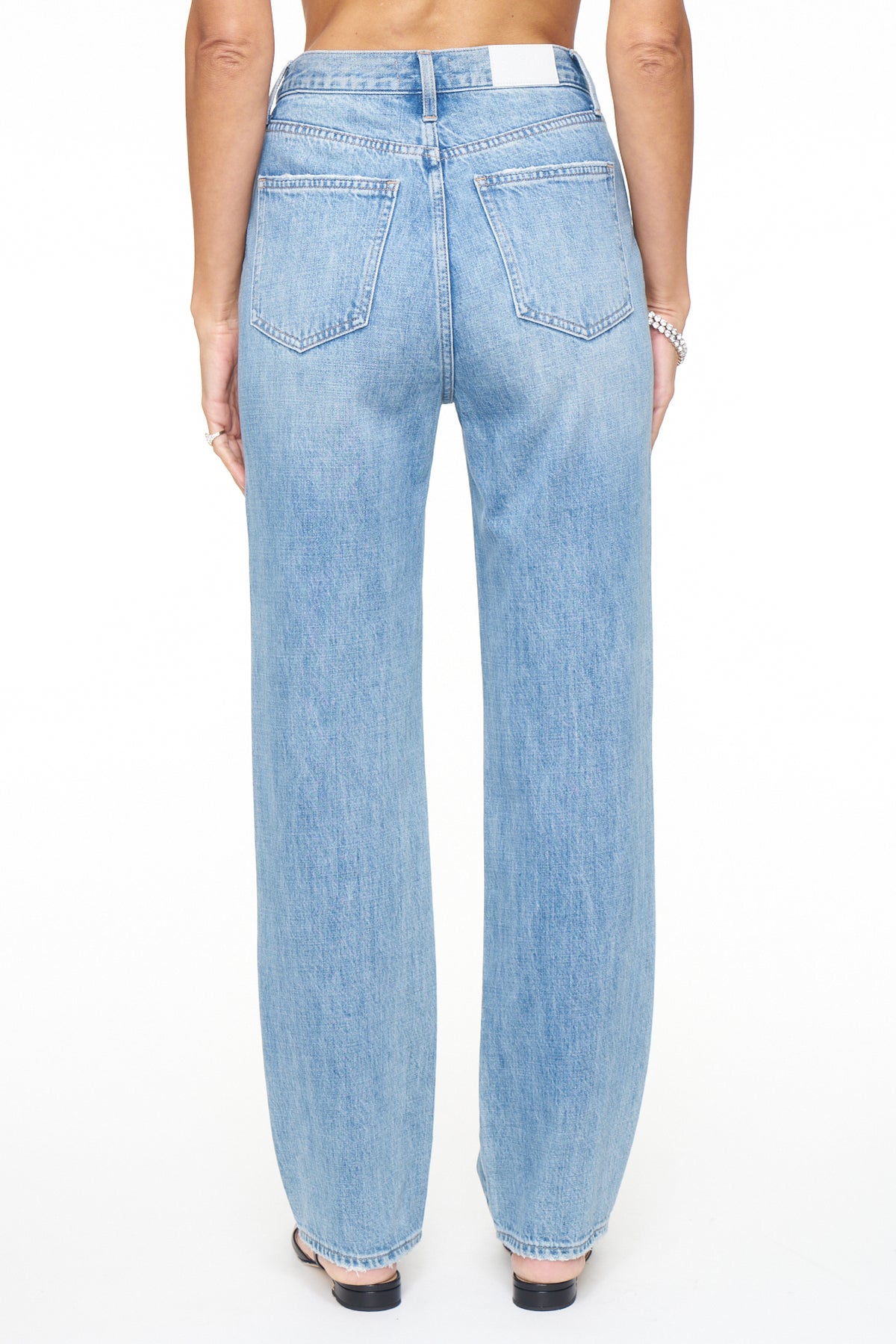 Cassie Super High Rise Straight - Bleeker