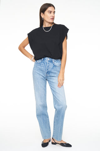 Cassie Super High Rise Straight - Bleeker