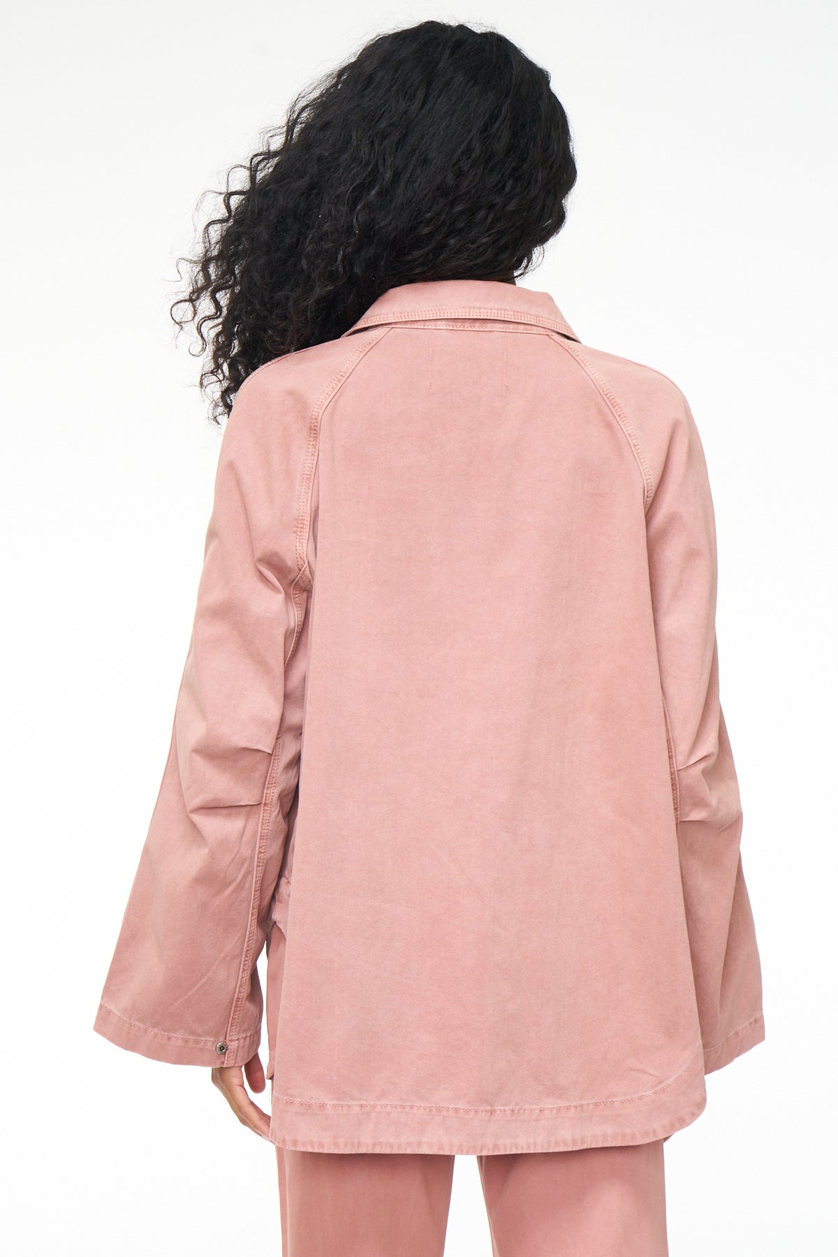 Briana Oversized Utility Jacket - Clay