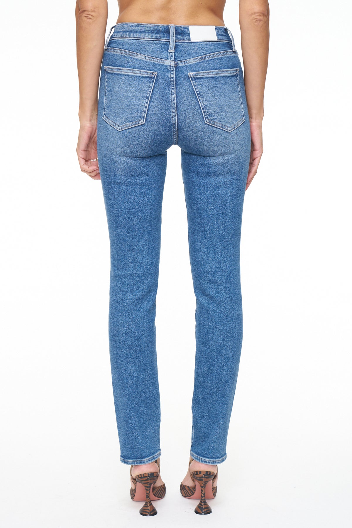Monroe High Rise Cigarette - Chelsea Distressed