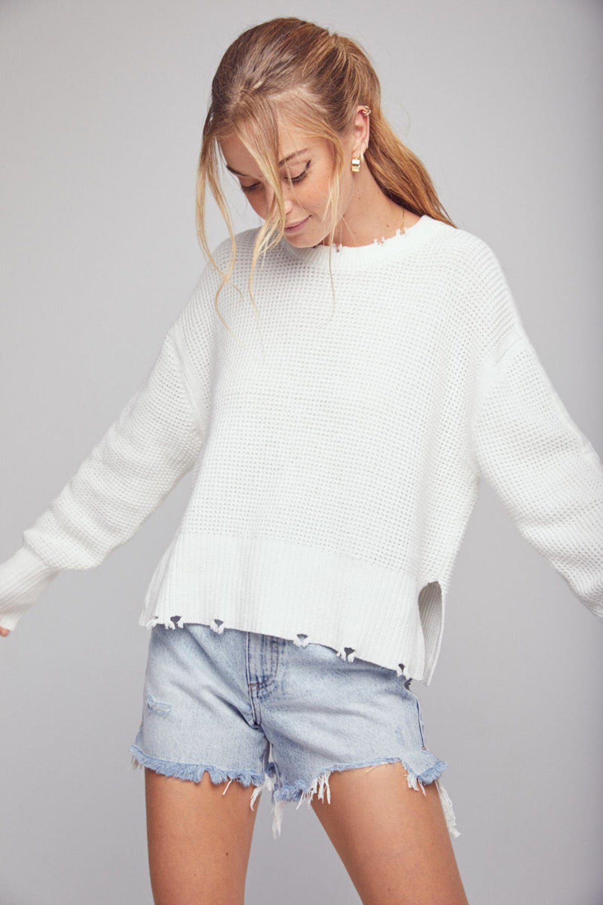 Olga Pullover Sweater - Infinity