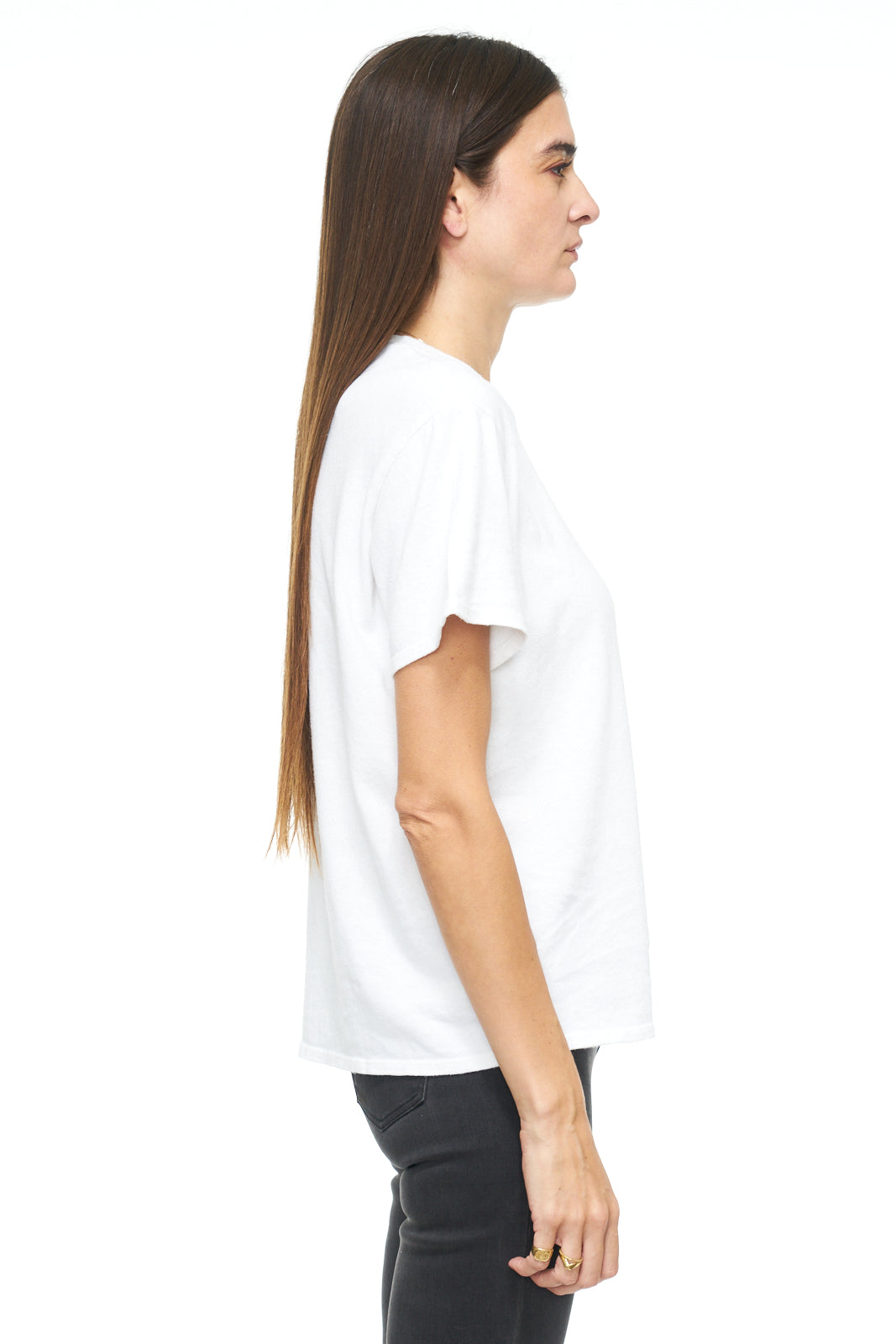 Palmer Hemp Box Tee - Ivory