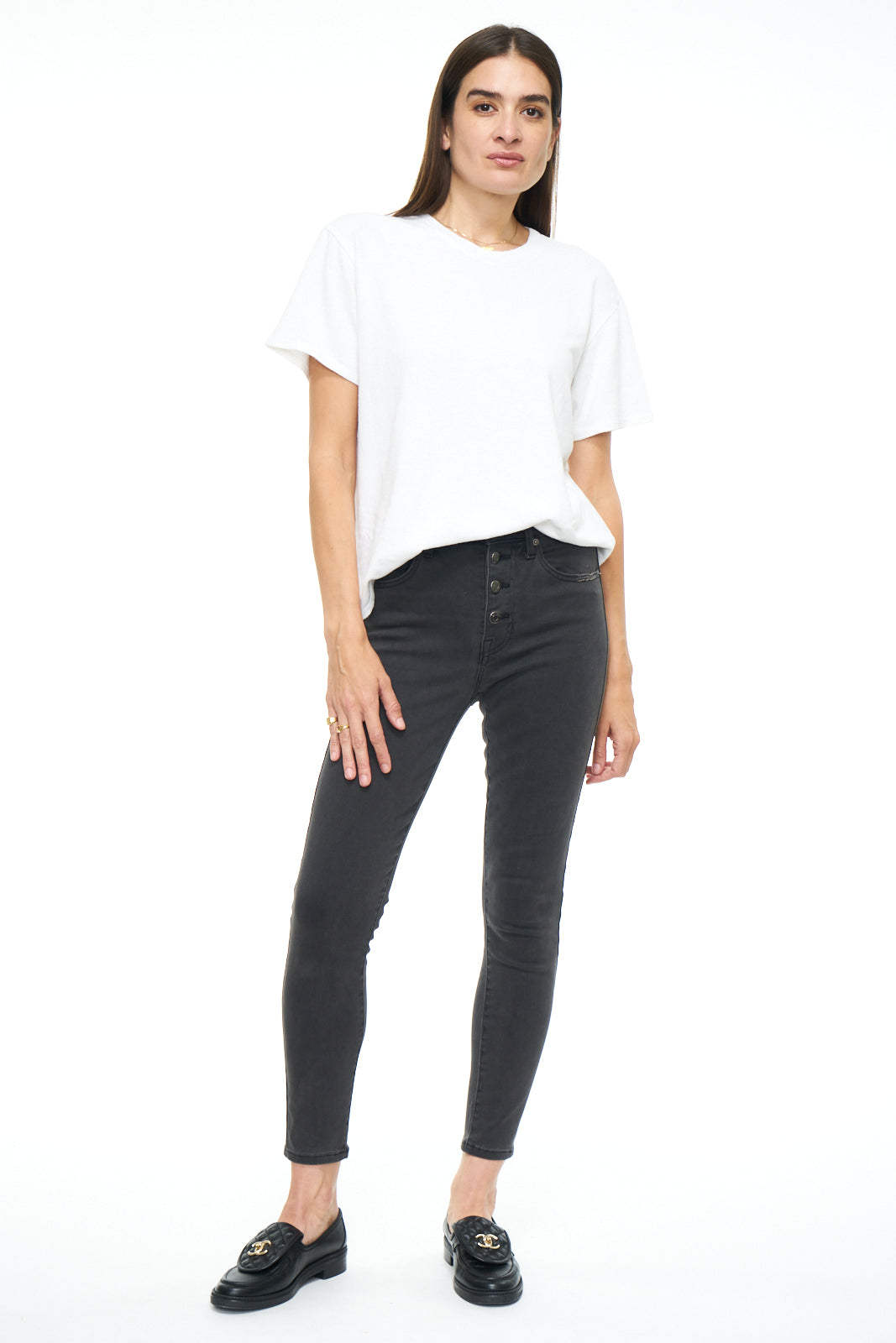 Palmer Hemp Box Tee - Ivory